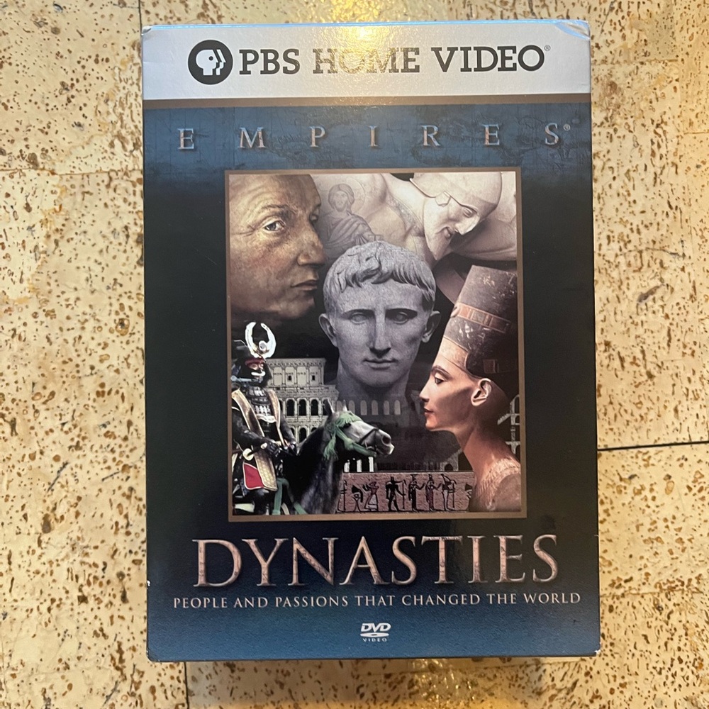 Empires: Dynasties  PBS Home Video 2005 5 Disc DVD Set •• PLAYED ONCE MINT RARE!